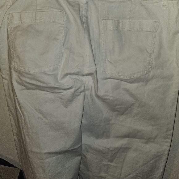 Eileen Fisher Womans White Wide Leg Pants Size 2x - Picture 7 of 11